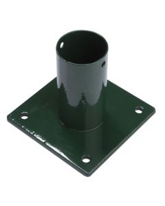 PIED VERT POUR POTEAU ROND 48MM