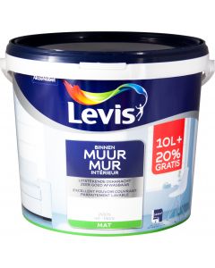 LEVIS MUR INTÉRIEUR MATE BLANC 12 L