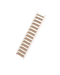 SOGEM 13 +1DEMI MANCHES POUR ESCALIER HETRE SAVOIE DROIT