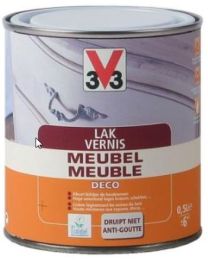 V33 DECO VERNIS MEUBLE 0.5l MAT ACAJOU