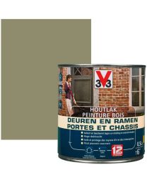 V33 PEINTURE BOIS PORTES ET CHASSIS 0.5l SATIN CACTUS