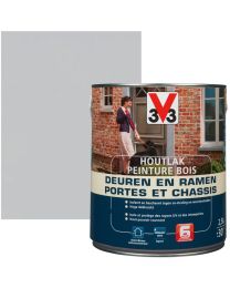 V33 PEINTURE BOIS PORTES ET CHASSIS 2.5l SATIN GREY SKY