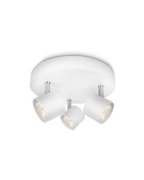 PHILIPS MYLIVING STAR LED SPOT BLANC 3X4.5W