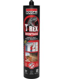 SOUDAL T-REX MONTAGE PRISE IMMEDIATE 380G