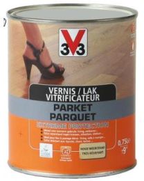 V33 VERNIS / LAK PARKET EXTREME PROTECTION 0,75L MAT KLEURLOOS