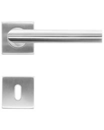 BEQUILLE SQUARE I SHAPE 19MM INOX PLUS R+E