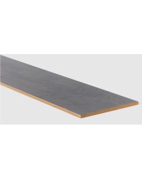 MAESTRO STEPS STOOTBORD 08X200X1300MM DARK GREY STONE 3ST/PAK