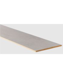 MAESTRO STEPS STOOTBORD 08X200X1300MM LIGHT GREY STONE 3ST/PAK