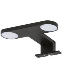 TIGER LAMPE DE MIROIR LED YARO 17 CM 4000 K NOIRE