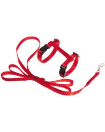 FLAMINGO ASP HARNAIS+LIGNE CHATONS ROUGE 120CM 10MM