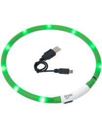 FLAMINGO VISIO LIGHT LED COLLIER VERT 70CM