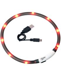 FLAMINGO VISIO LIGHT LED COLLIER NOIR 70CM