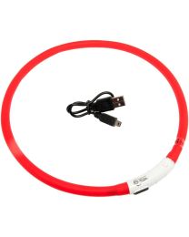 FLAMINGO VISIO LIGHT LED COLLIER ROUGE 70CM