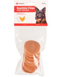 FLAMINGO CHIPS PEAU DE BUFFLE ET POULET 8PCS