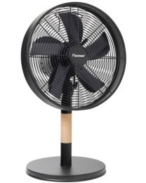 BESTRON VENTILATEUR DE TABLE DESIGN 35CM 35W NOIR/WOOD