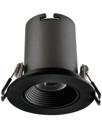 INTEGRAL SPOT ENCASTRABLE HI-BRITE TILT NOIR 60MM DIMMABLE