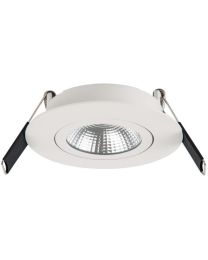 INTEGRAL SPOT ENCASTRABLE ULTRA SLIM TILT BLANC 65MM DIMMABLE