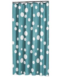 SEALSKIN BUBBLES RIDEAU DE DOUCHE 180X200 CM PEVA AQUA