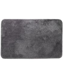 SEALSKIN ANGORA BADMAT 60X90 CM POLYESTER DONKERGRIJS