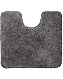 SEALSKIN ANGORA TOILETMAT 55X60 CM POLYESTER DONKERGRIJS