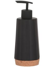 SEALSKIN CORK DISTRIBUTEUR DE SAVON 350 ML AUTOPORTANTE NOIR