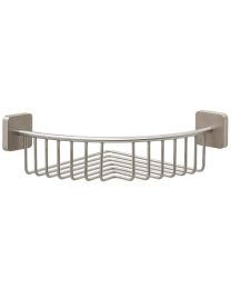 TIGER ONU PANIER DE DOUCHE ANGULAIRE 21,8 CM ACIER INOXYDABLE BROSSÉ