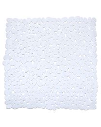 WENKO PARADISE TAPIS DE DOUCHE ANTIDERAPANT BLANC 54X54CM