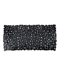 WENKO PARADISE TAPIS DE BAIN ANTIDERAPANT NOIR 71X36CM