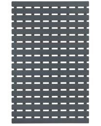 WENKO ANTI-SLIP BADMAT ARINOS GRIJS 63X40CM