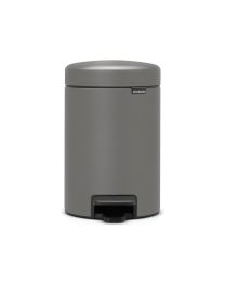 BRABANTIA NEWICON PEDAALEMMER 3L MINERAL CONCRETE GREY