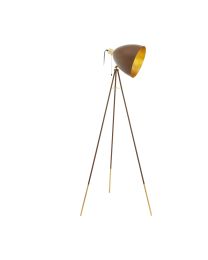 EGLO CHESTER 1 LAMPADAIRE ACIER/OR 1495MM