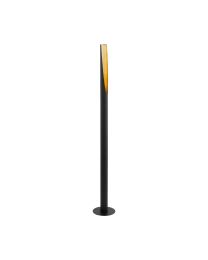 EGLO BARBOTTO LAMPADAIRE ACIER/NOIR OR 1370MM