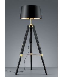 TRIO GENT LAMPADAIRE BOIS/NOIR