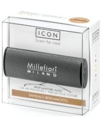 MILLEFIORI CAR AIR FRESHENER ICON URBAN 13 - SANDALO BERGAMOT