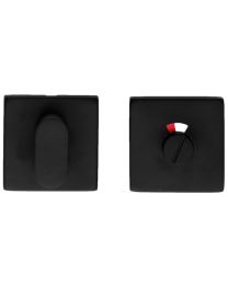 GARNITURE WC SQUARE SHAPE NOIR