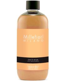 MILLEFIORI REFILL REED DIFFUSER 250ML LIME & VETIVER