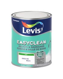 LEVIS EASYCLEAN PEINTURE CUISINE-SALLE DE BAINS BLANC 1L