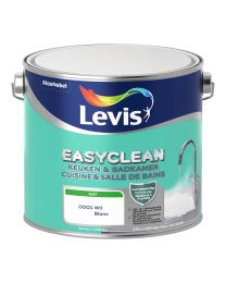 LEVIS EASYCLEAN PEINTURE CUISINE-SALLE DE BAINS BLANC 2.5L