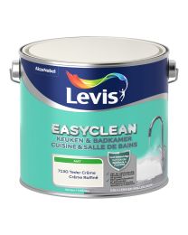 LEVIS EASYCLEAN VERF KEUKEN-BADKAMER TEDER CREME 2.5L