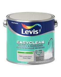 LEVIS EASYCLEAN PEINTURE CUISINE-SALLE DE BAINS SABLE LEGER 2.5L