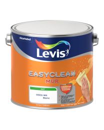 LEVIS EASYCLEAN PEINTURE MURALE MAT BLANC 2.5L