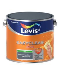 LEVIS EASYCLEAN PEINTURE MURALE MAT BLEU VINTAGE 2.5L