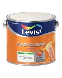 LEVIS EASYCLEAN MUURVERF MAT TEDER CREME 2.5L