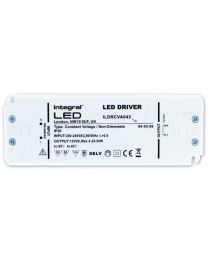 INTEGRAL LED DRIVER 50W IP20 N-DIMM 200-240V INPUT