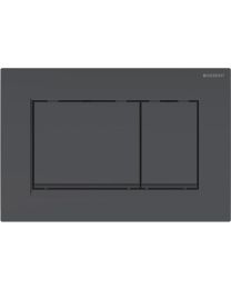 GEBERIT SIGMA30 BEDIENINGSPLAAT ZWART 115883DW1