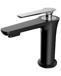 ALLIBERT FLY MITIGEUR DE LAVABO NOIR/CHROME