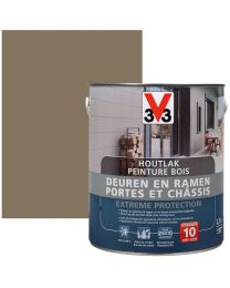 V33 PEINTURE BOIS PORTES ET CHASSIS EXT.PROT. 2.5L TAUPE