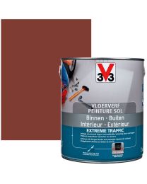 V33 PEINTURE SOL EXTR.TRAFFIC 2.5L BRILLANT SATINE TERRE CUITE