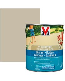 V33 PEINTURE SOL 2.5L BRILLANT SATINE ARGILE