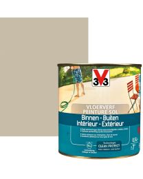 V33 PEINTURE SOL 0.5L BRILLANT SATINE ARGILE